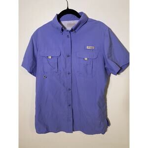 Columbia PFG Bahama Button Down Fishing Shirt MENS SM WOMENS MED